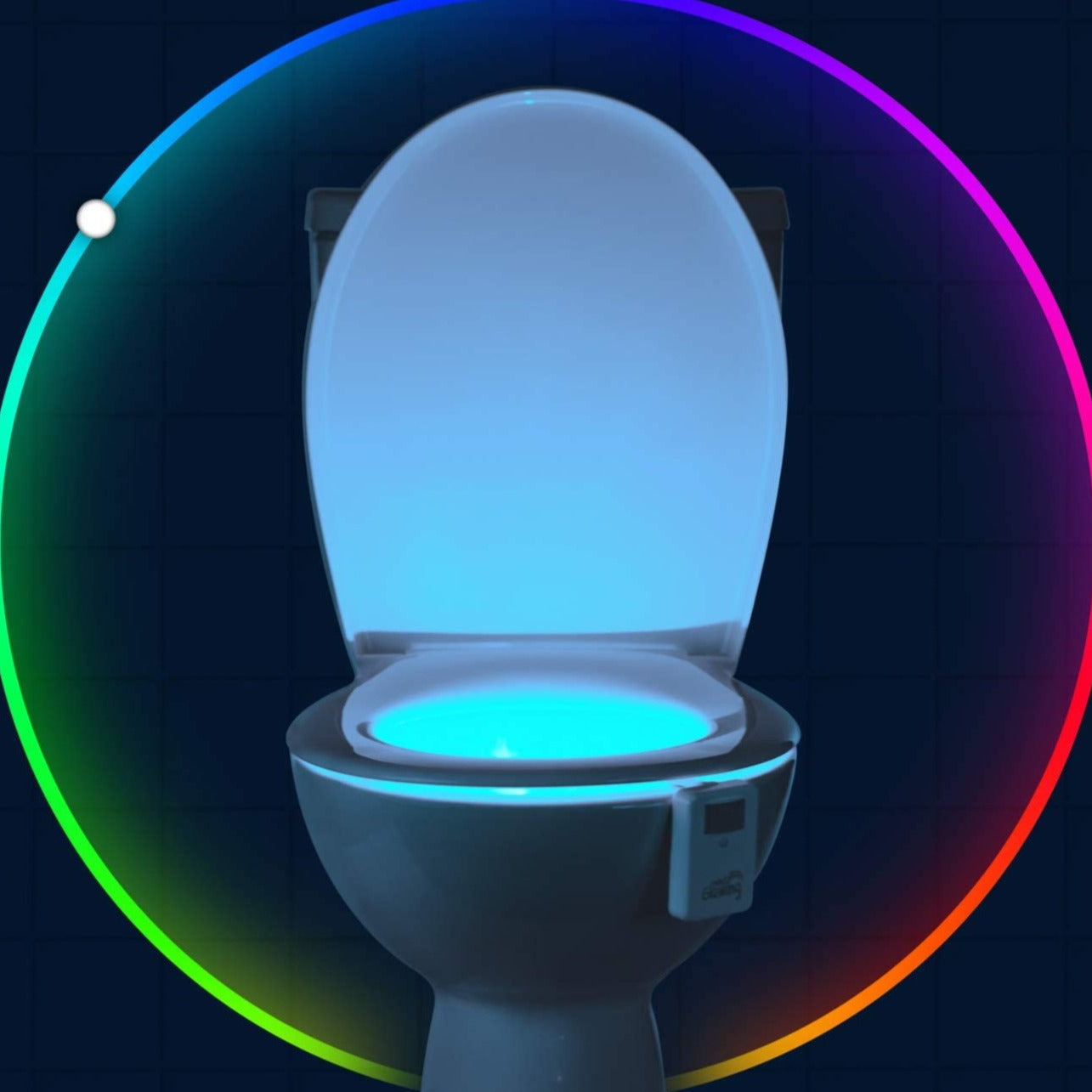 BowLift | Motion-Activated Toilet Night Light - GlowBowl