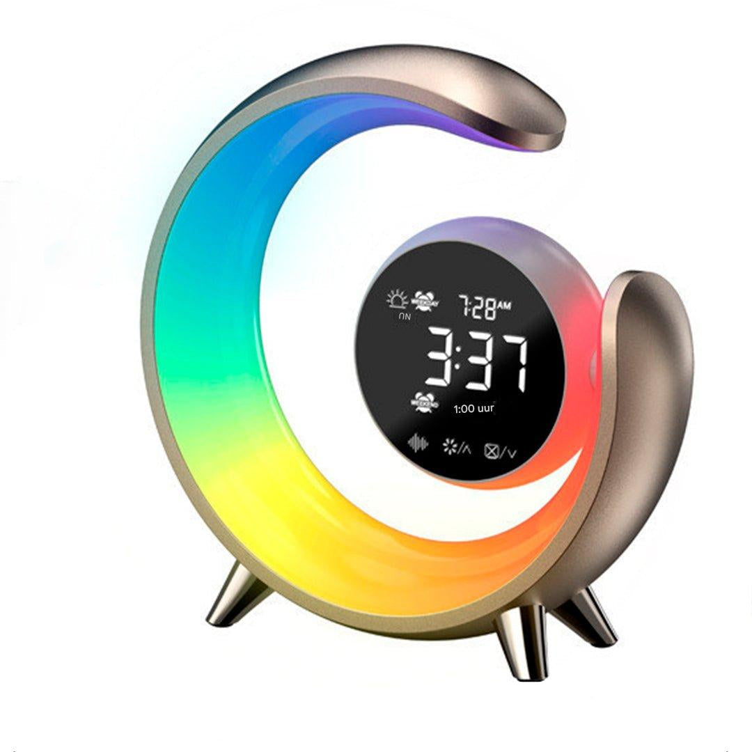 BowLift | Multifunctional Night Light with RGB & Alarm Clock Function – Lumivo