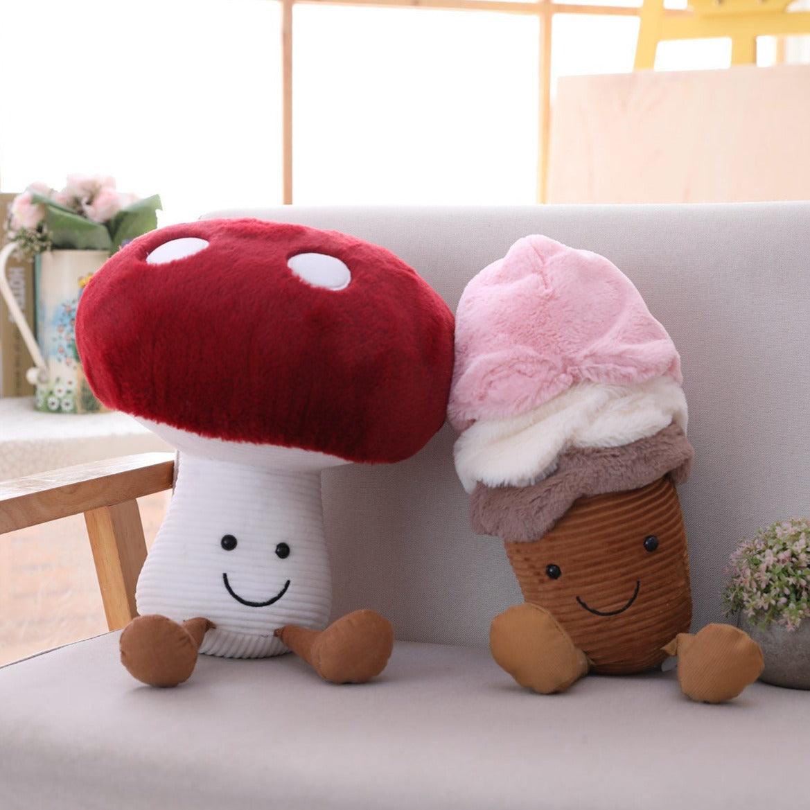 BowLift | Mushroom Plush Pillow