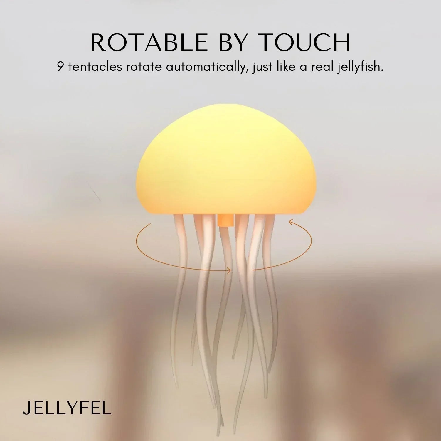 BowLift | Original JellyBeat | Smart Colorful LED Dancing Jellyfish Lamp