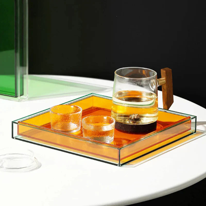 BowLift | Acrylic Serving Tray in "Color Pop"