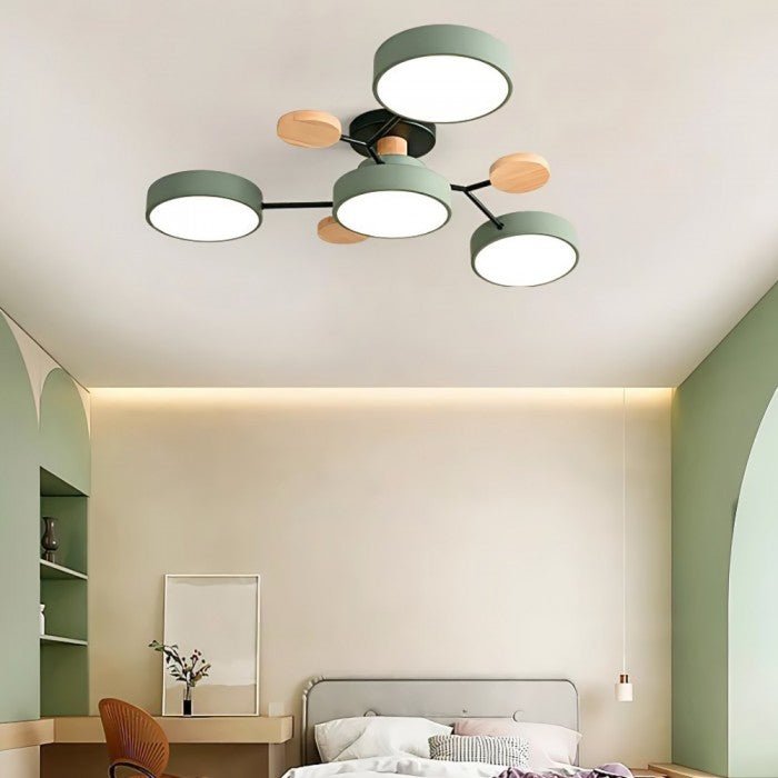 BowLift | NordicGlow Branched LED Ceiling Light - Elegant Nordic Style