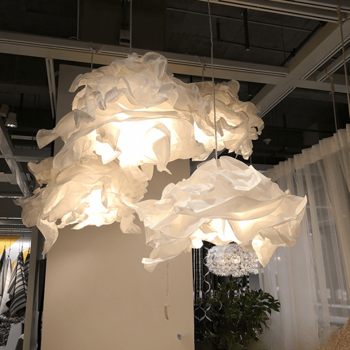 BowLift | Bring a playful touch with the Nordic paper cloud pendant