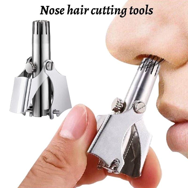 BowLift | Nose Hair Trimmer for Men Stainless Steel Manual Trimmer