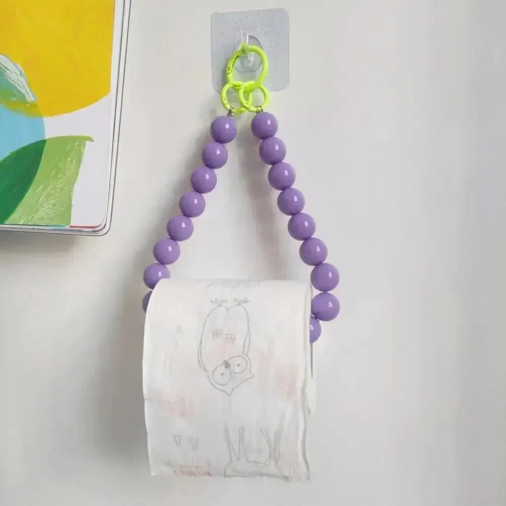 BowLift | Innovative hanging toilet paper holder with beads