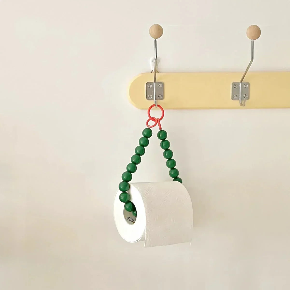 BowLift | Innovative hanging toilet paper holder with beads