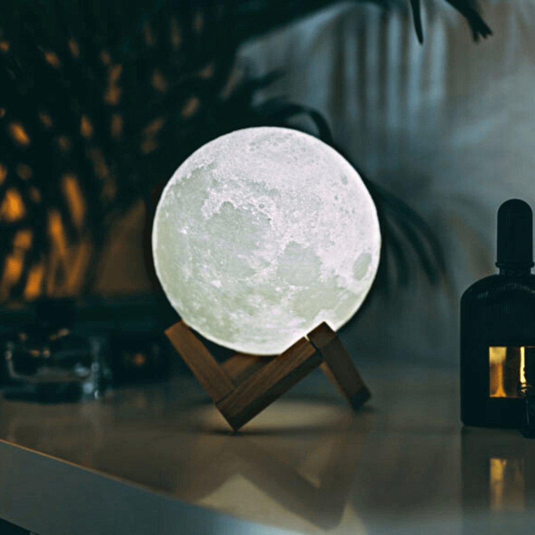 BowLift | Moon lamp - Lunar - Rechargeable - Touch control