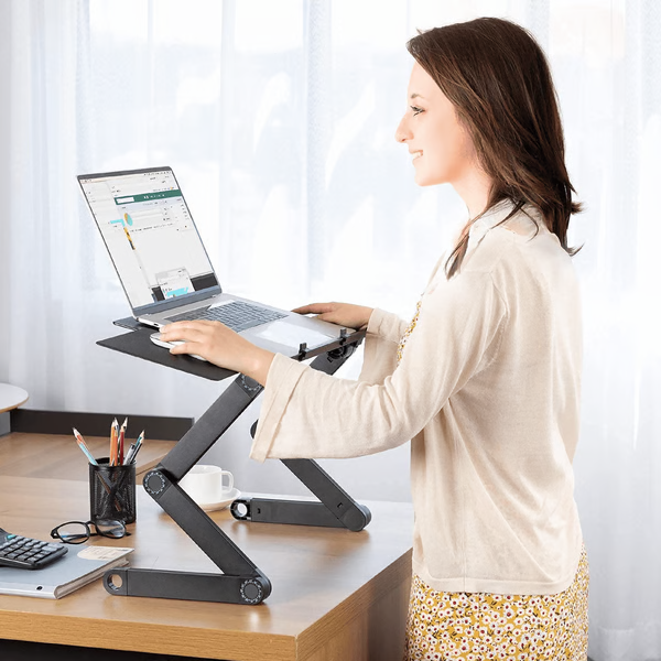 BowLift | 360° Ergonomic Laptop Stand – FlexStand