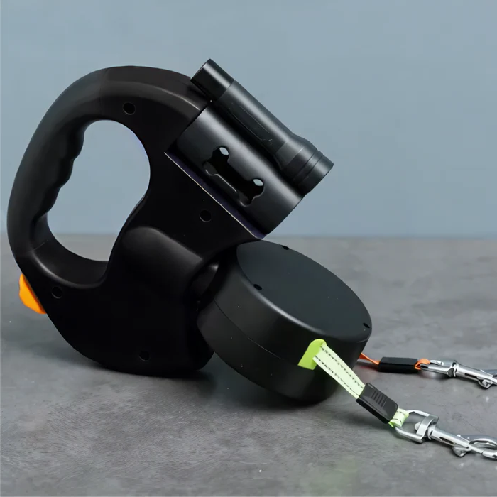 BowLift | DuoLoop Lighting – Double Dog Leash with LED and Anti-Tangle System
