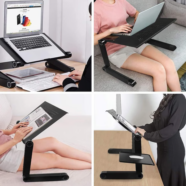 BowLift | 360° Ergonomic Laptop Stand – FlexStand