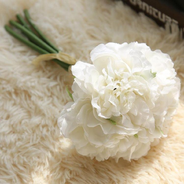 BowLift | Elegant Peony Silk Flower Bundle - Set of 5 Heads