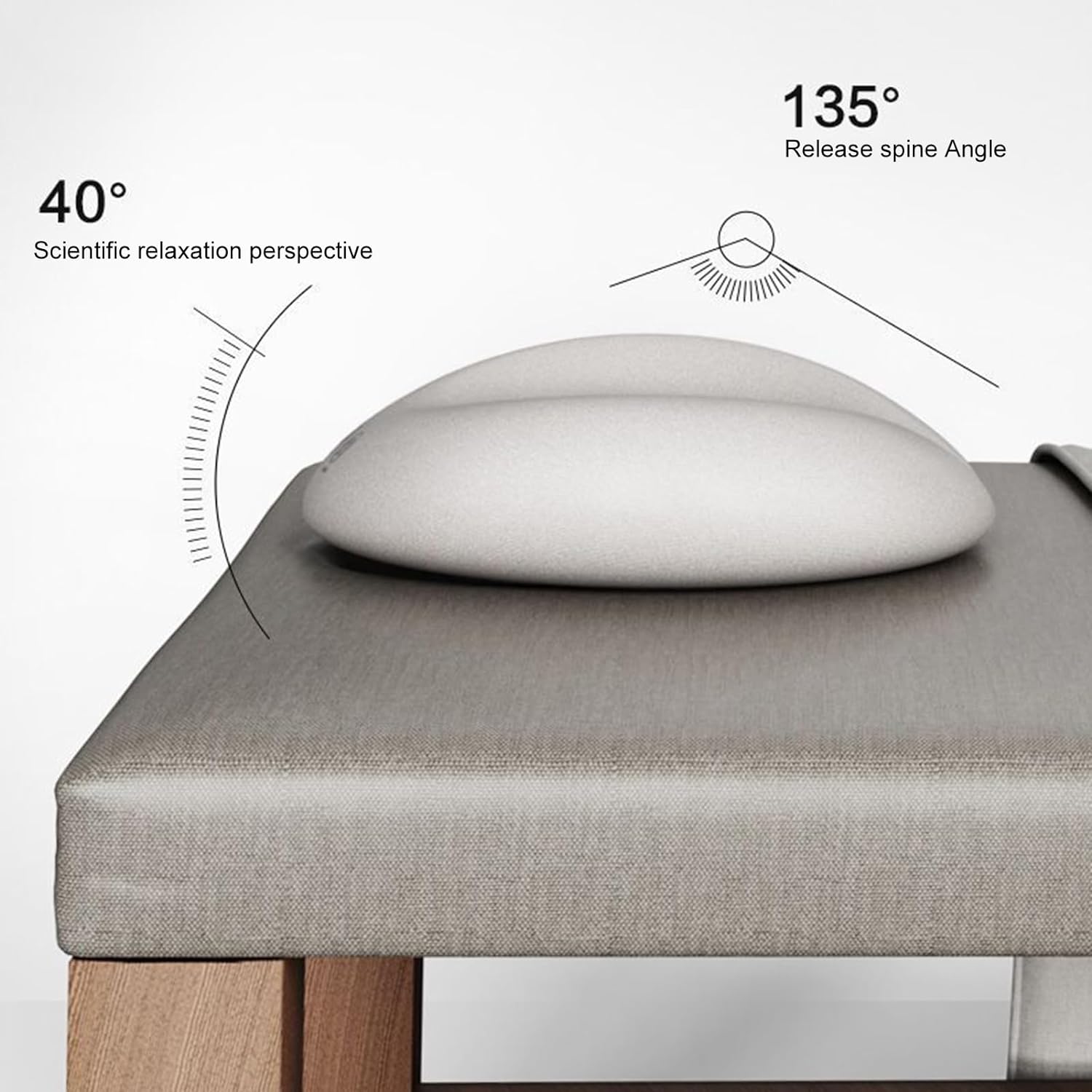 BowLift | Ergonomic Massage Table Headrest Pillow