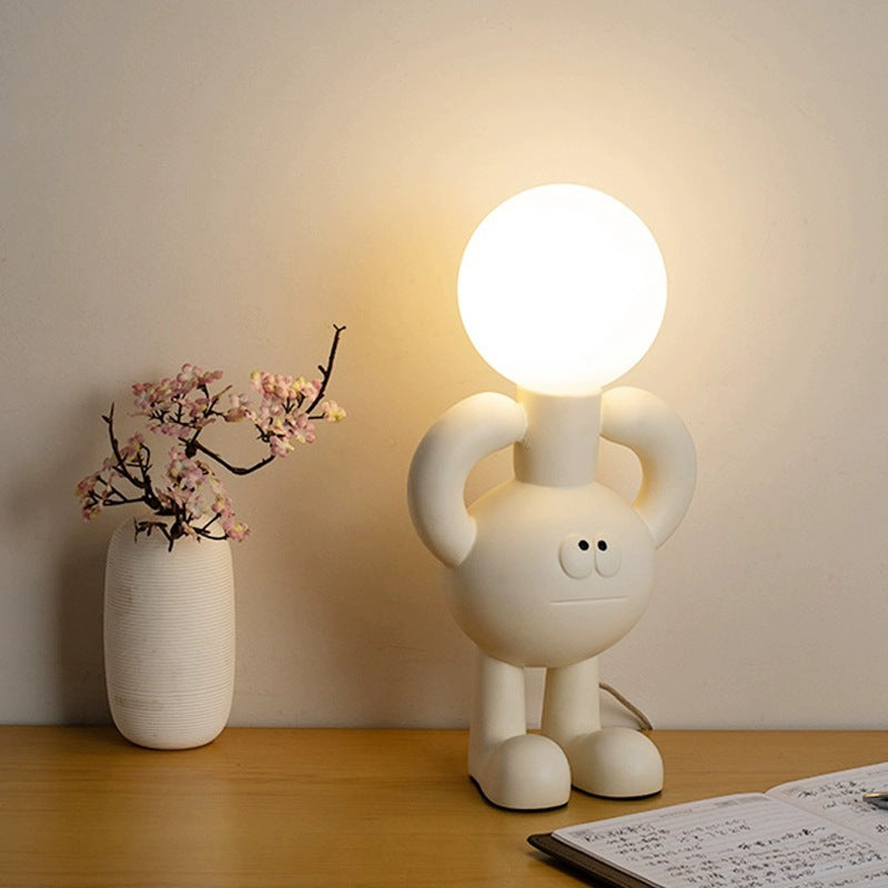 BowLift | Playful Table Lamp with Glass Sphere - Glombra
