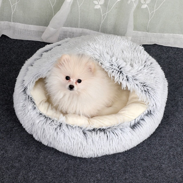 BowLift | Cat Bed Plush Cave for Anxiety Relief