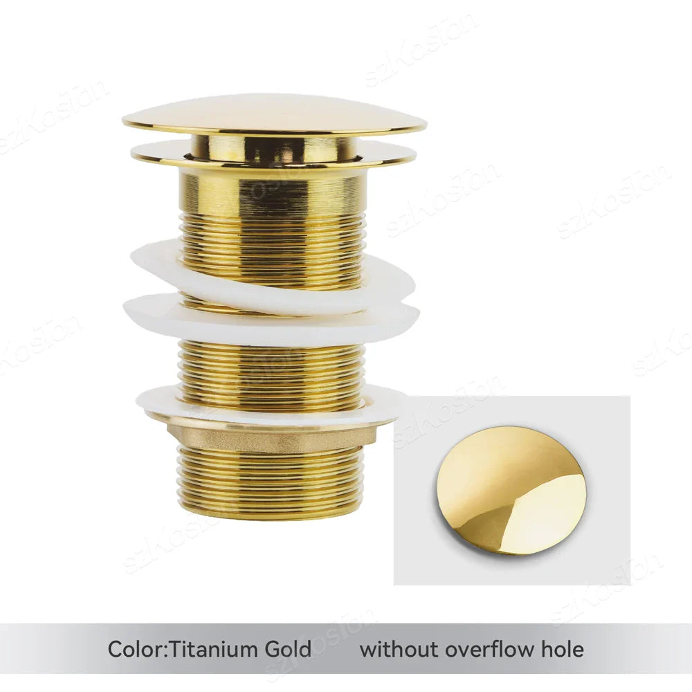 BowLift | Pop-Up Basin Drain Plug with Overflow Options (1+1 FREE)