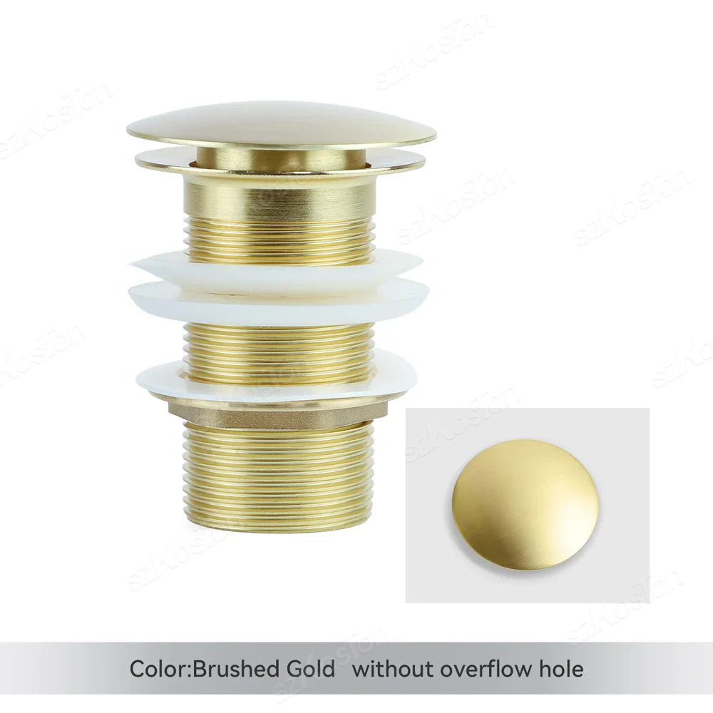 BowLift | Pop-Up Basin Drain Plug with Overflow Options (1+1 FREE)