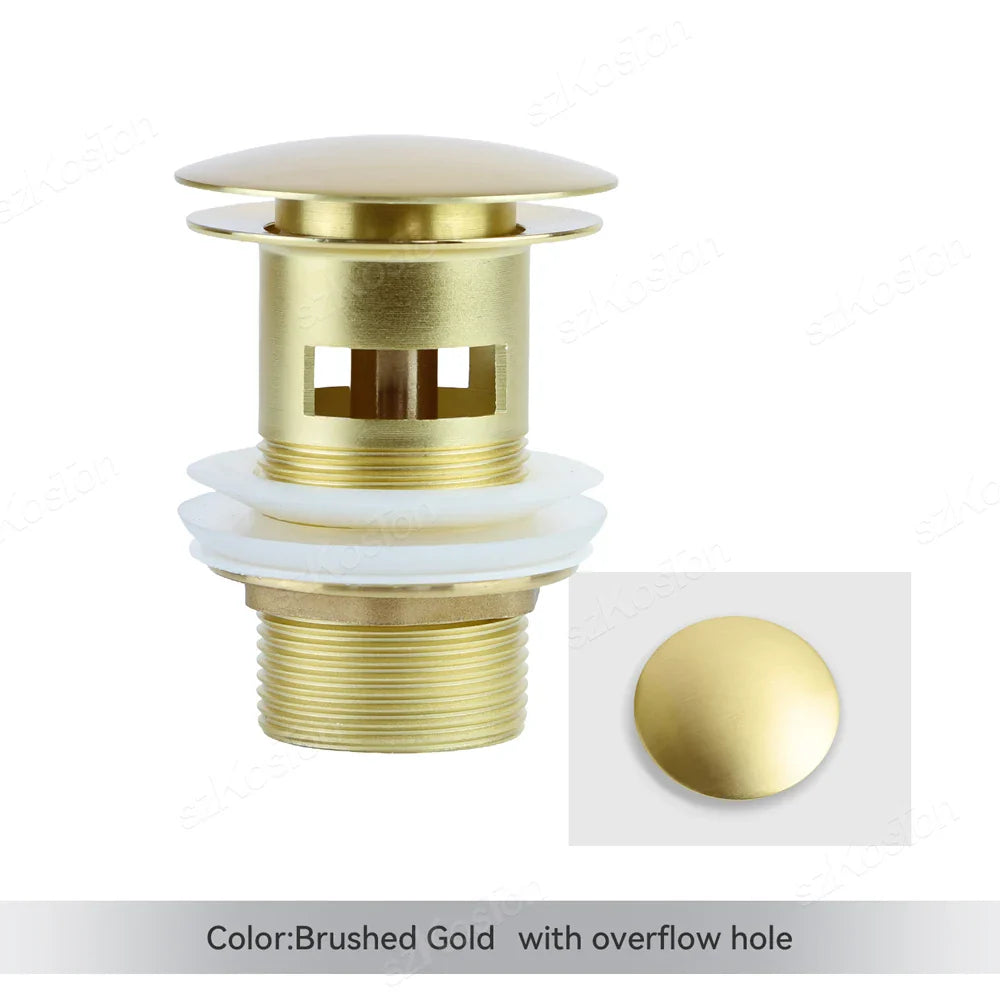 BowLift | Pop-Up Basin Drain Plug with Overflow Options (1+1 FREE)