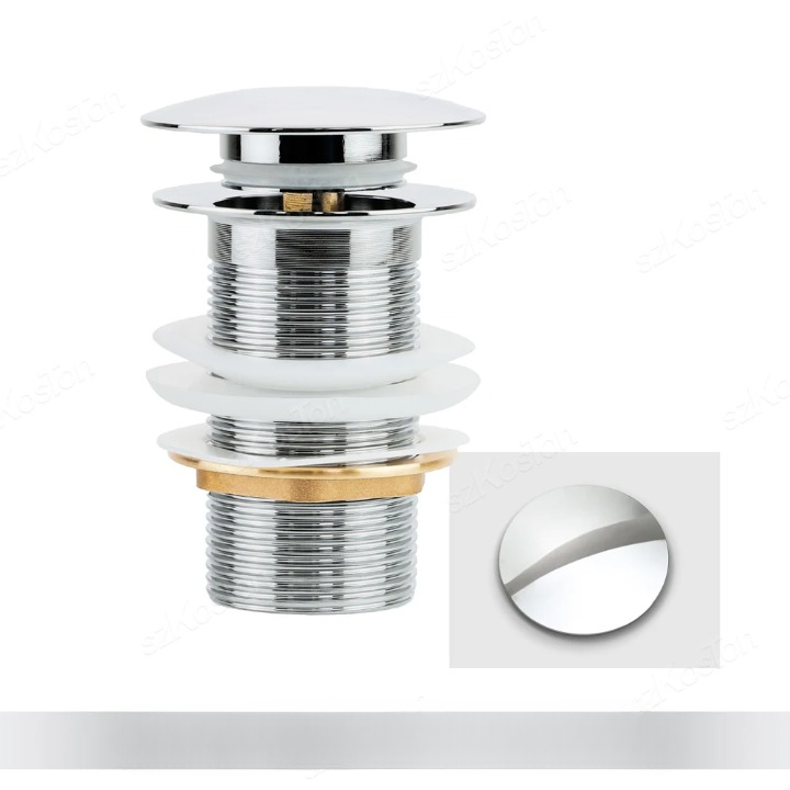 BowLift | Pop-Up Basin Drain Plug with Overflow Options (1+1 FREE)
