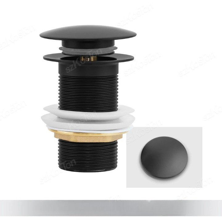BowLift | Pop-Up Basin Drain Plug with Overflow Options (1+1 FREE)
