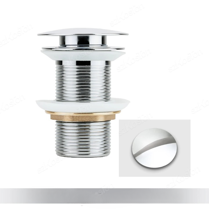 BowLift | Pop-Up Basin Drain Plug with Overflow Options (1+1 FREE)