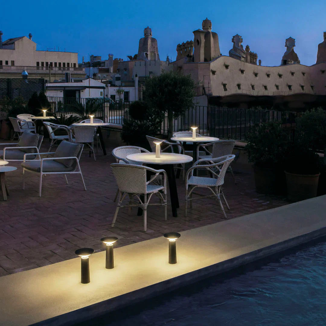 BowLift | Portable Dimmable Table Lamp - LumoFlex