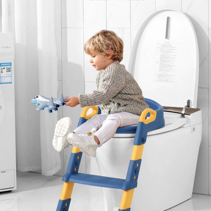 BowLift | Foldable Potty Trainer Seat with Ladder for Toddler