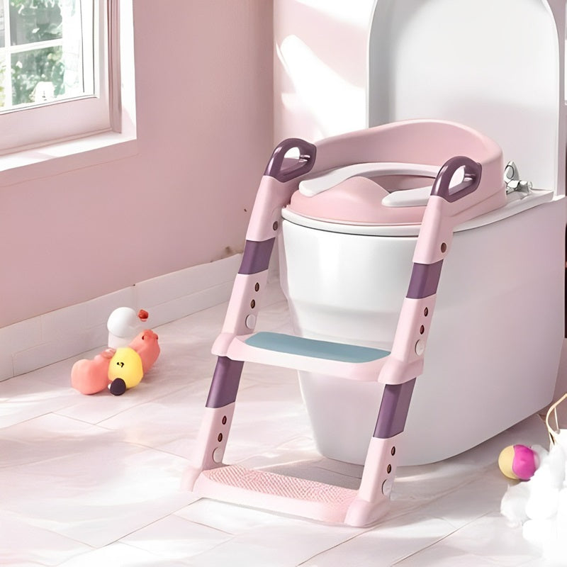BowLift | Foldable Potty Trainer Seat with Ladder for Toddler