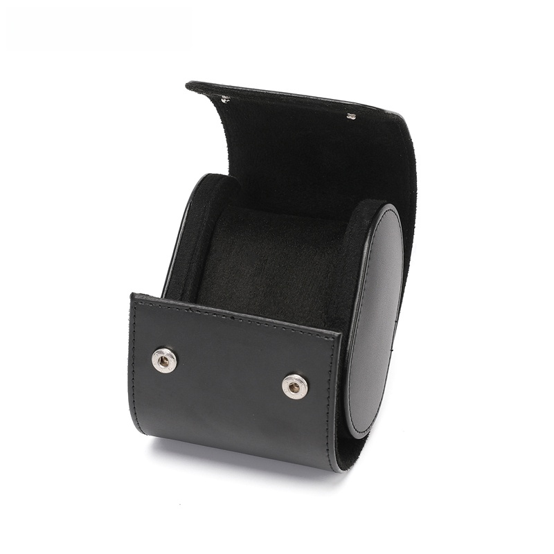 BowLift | Vintage Leather 3-Slot Men's Watch Box for Travel