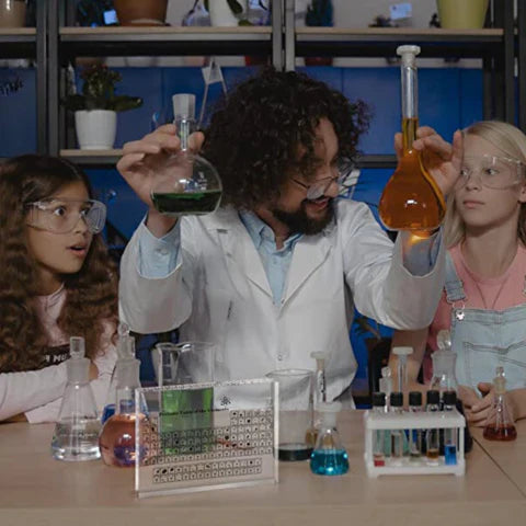 BowLift | Crystal Clear Periodic Table Display | Educational Acrylic Decor for Home, Classroom & Science Enthusiasts