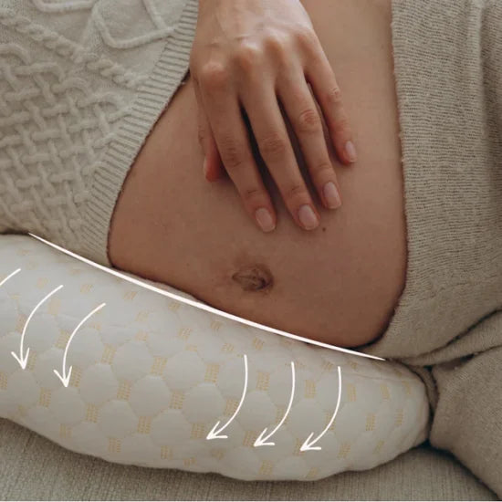 BowLift | DreamBelly Pregnancy Pillow – Ergonomic & Breathable Support Pillow