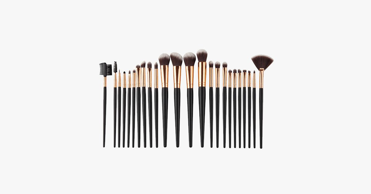 BowLift | 24-piece Pro Black Brush Set