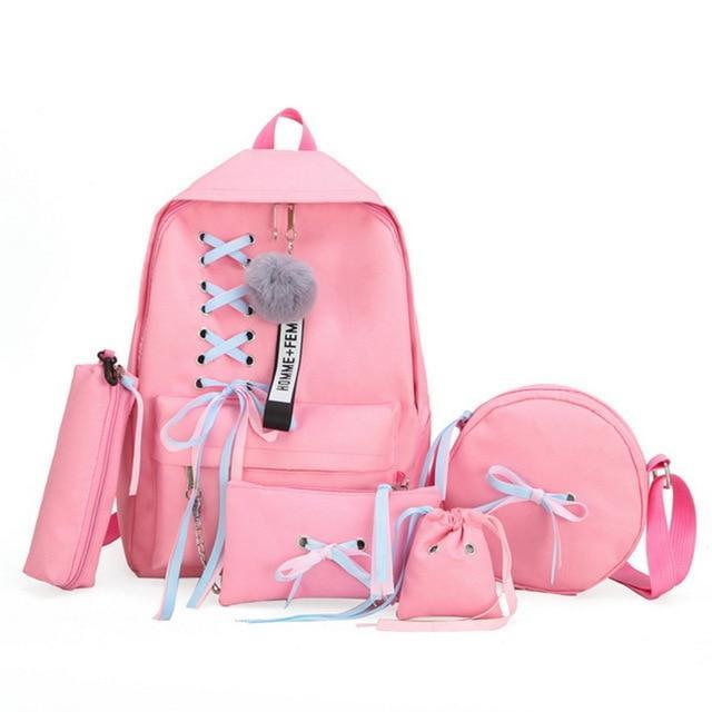 BowLift | Large School Bags For Teenage Girls Usb With Lock Anti Theft Backpack