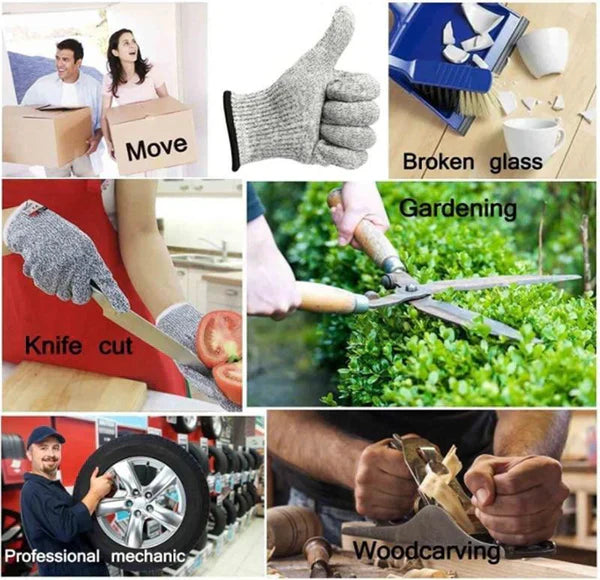 BowLift | Chef's Stainless Steel Anti-Cut Safety Gloves