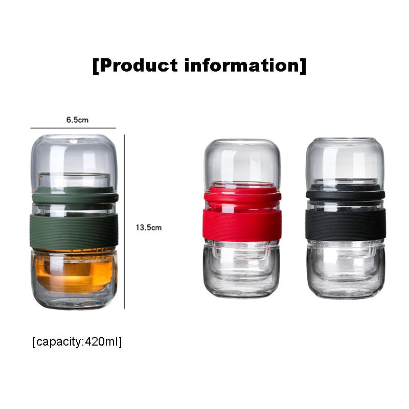BowLift | Mini Pocket Heat-resistant Travel Teapot