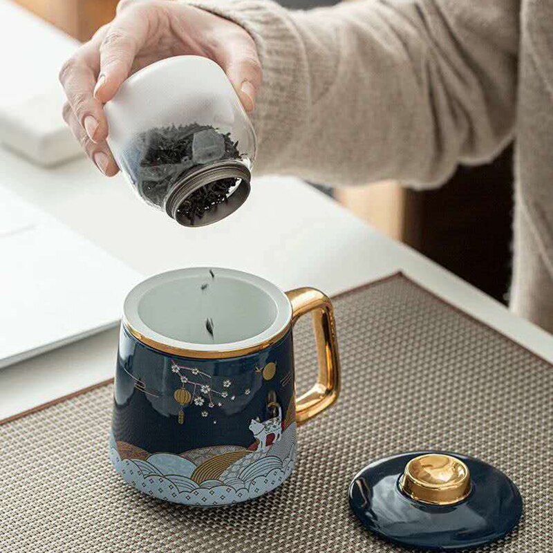 BowLift | Ceramic Artsy Tea Cup