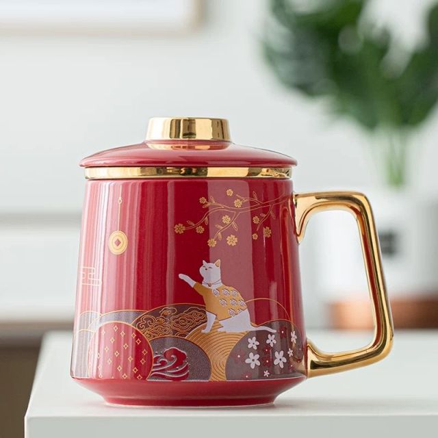 BowLift | Ceramic Artsy Tea Cup