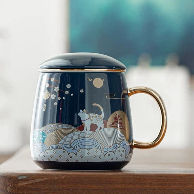 BowLift | Ceramic Artsy Tea Cup