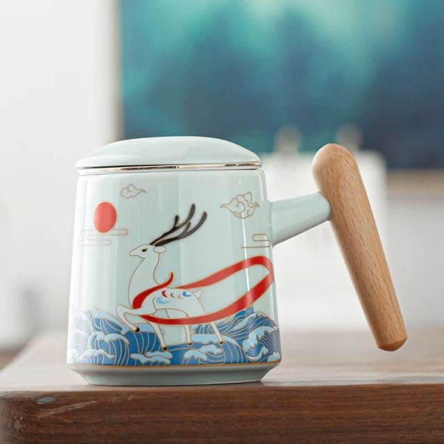 BowLift | Ceramic Artsy Tea Cup