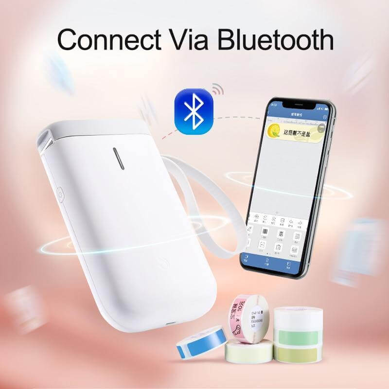 BowLift | Wireless Portable Quick Thermal Label Printer