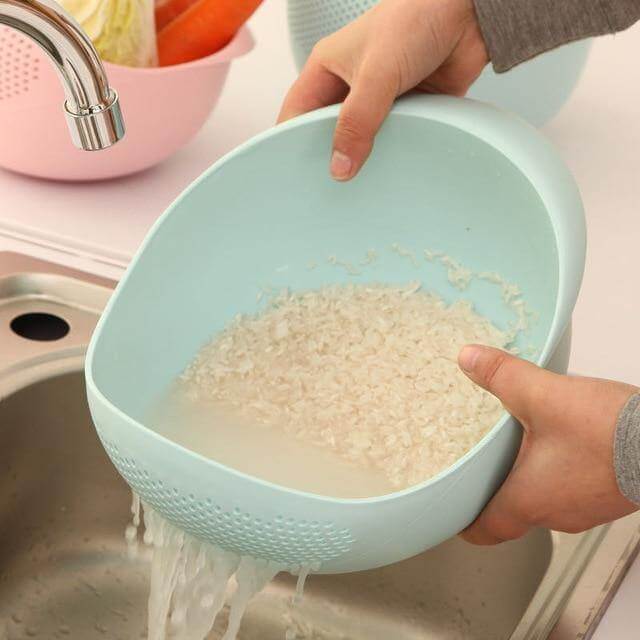 BowLift | Silicone Rice Bowl Drain Basket