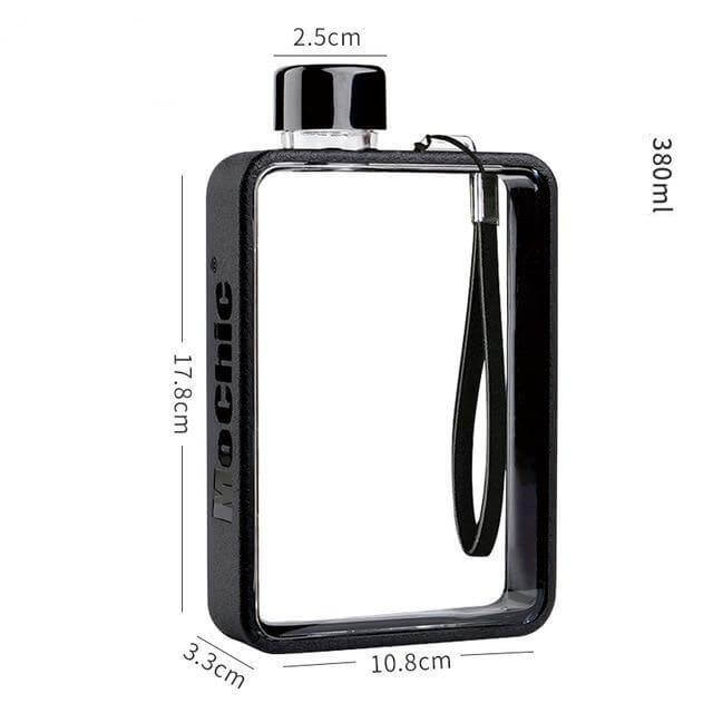 BowLift | Rectangular Flat Transparent Leak-proof Thermos