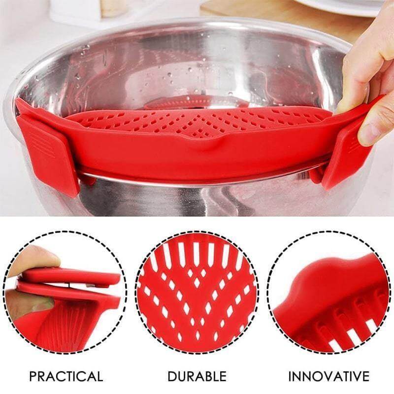BowLift | Silicone Pot Side Drainer