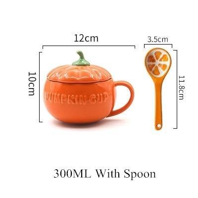 BowLift | Creative Ceramic Pumpkin Mug Cup