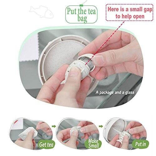 BowLift | Cute Tea Mug Cup with Filter