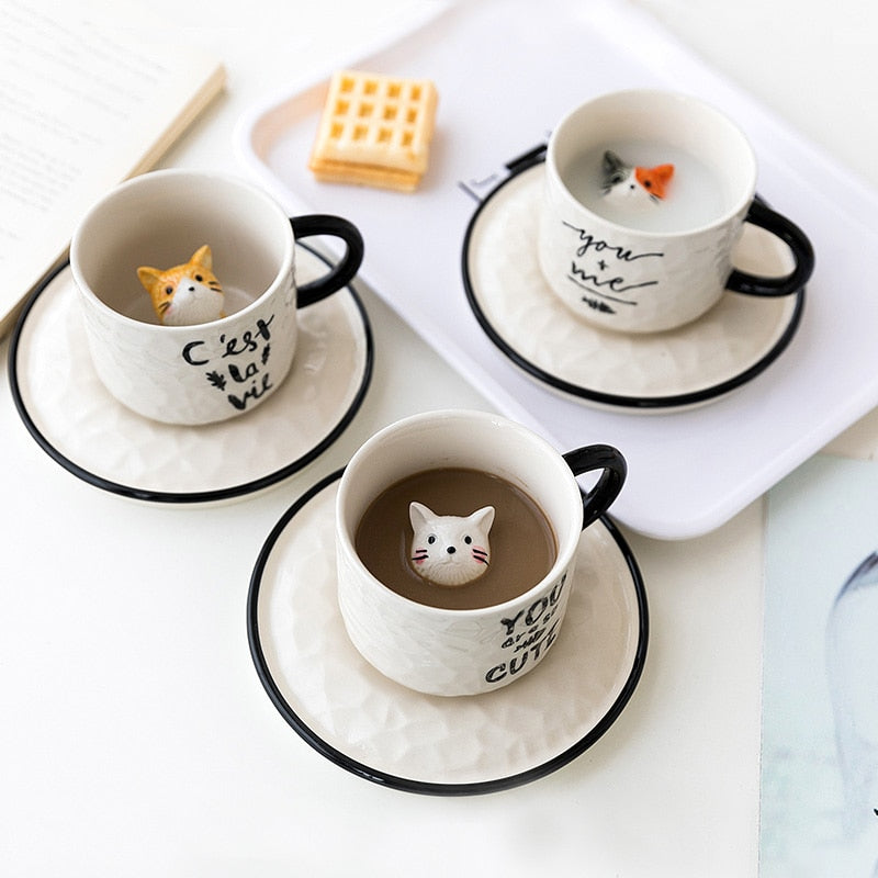 BowLift | 3D Cute Pet Ceramic Mug