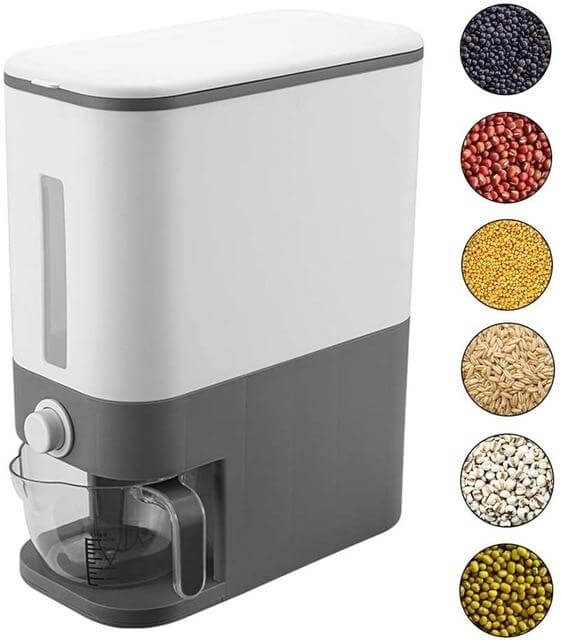 BowLift | Pastel Moisture-Proof Grain Rice Dispenser