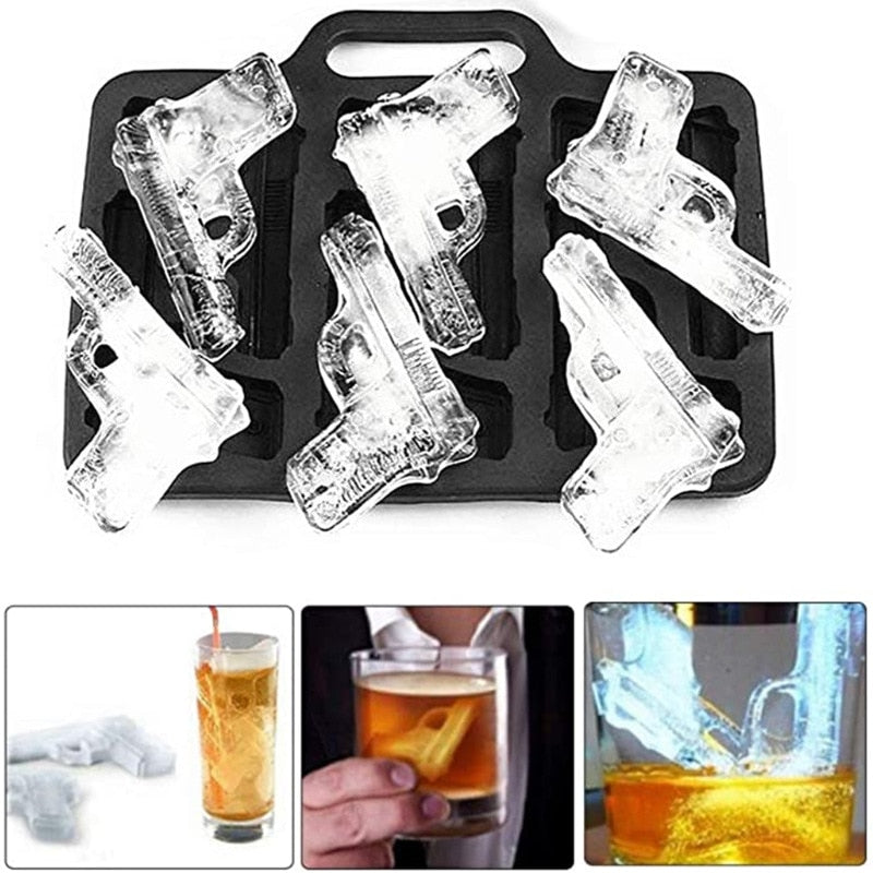 BowLift | 3D Gothic Skull Ice Cube Maker