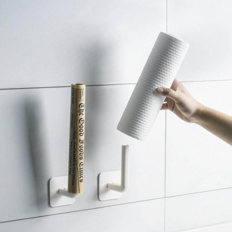 BowLift | 2pcs Multifunctional Smart Paper Holder Hooks