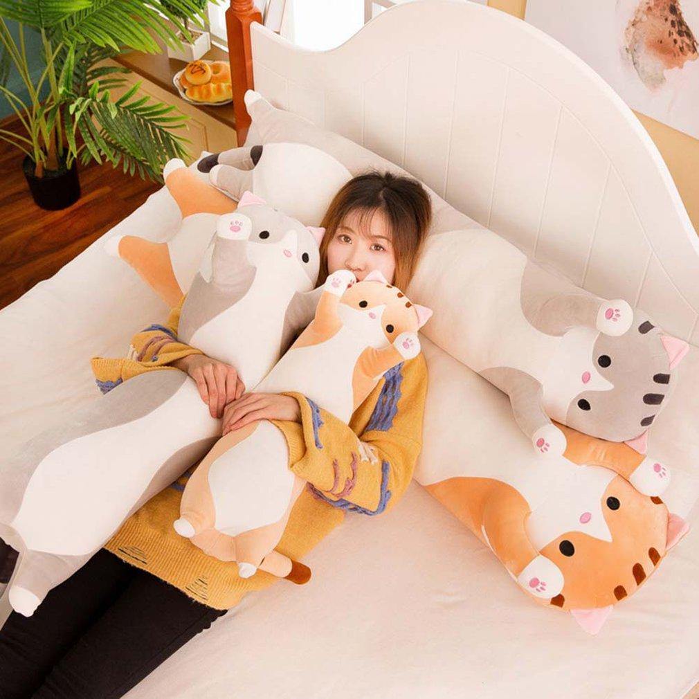 BowLift | Cute Cat Soft Long Cat Plush Pillow