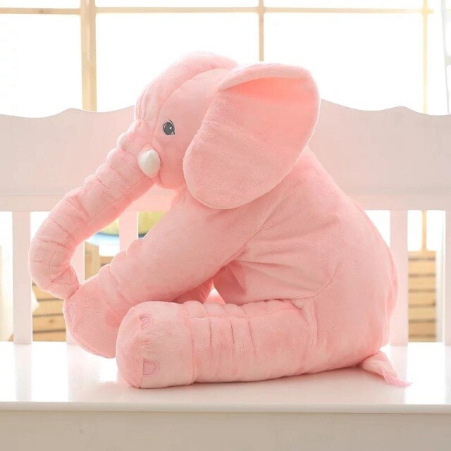 BowLift | Plush Elephant Pillow – Ultra Soft & Comfortable Cuddle Cushion for Babies and Kids